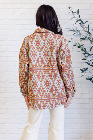 Gather Round Aztec Shacket (SM-3X)