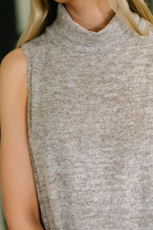 Glam Dress and Cardigan Set in Chocolate (SM-3X)