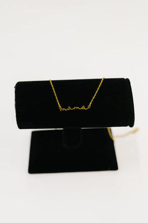 Golden Mama Necklace - STB Boutique