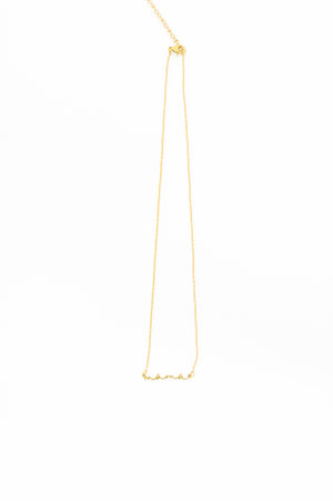 Golden Mama Necklace - STB Boutique