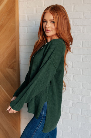 Good Afternoon Henley Sweater (SM-3X) - STB Boutique