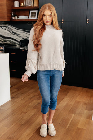 Handle It All Fringe Detail Sweater (SM-3X)