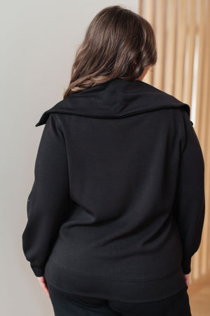 Handle That High Neck Zip Up Jacket (SM-3X)
