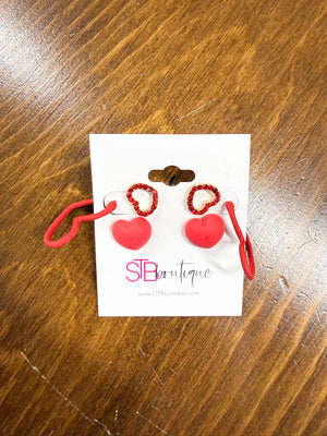 3pk Valentine Earrings