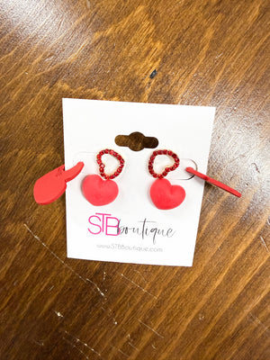 3pk Valentine Earrings
