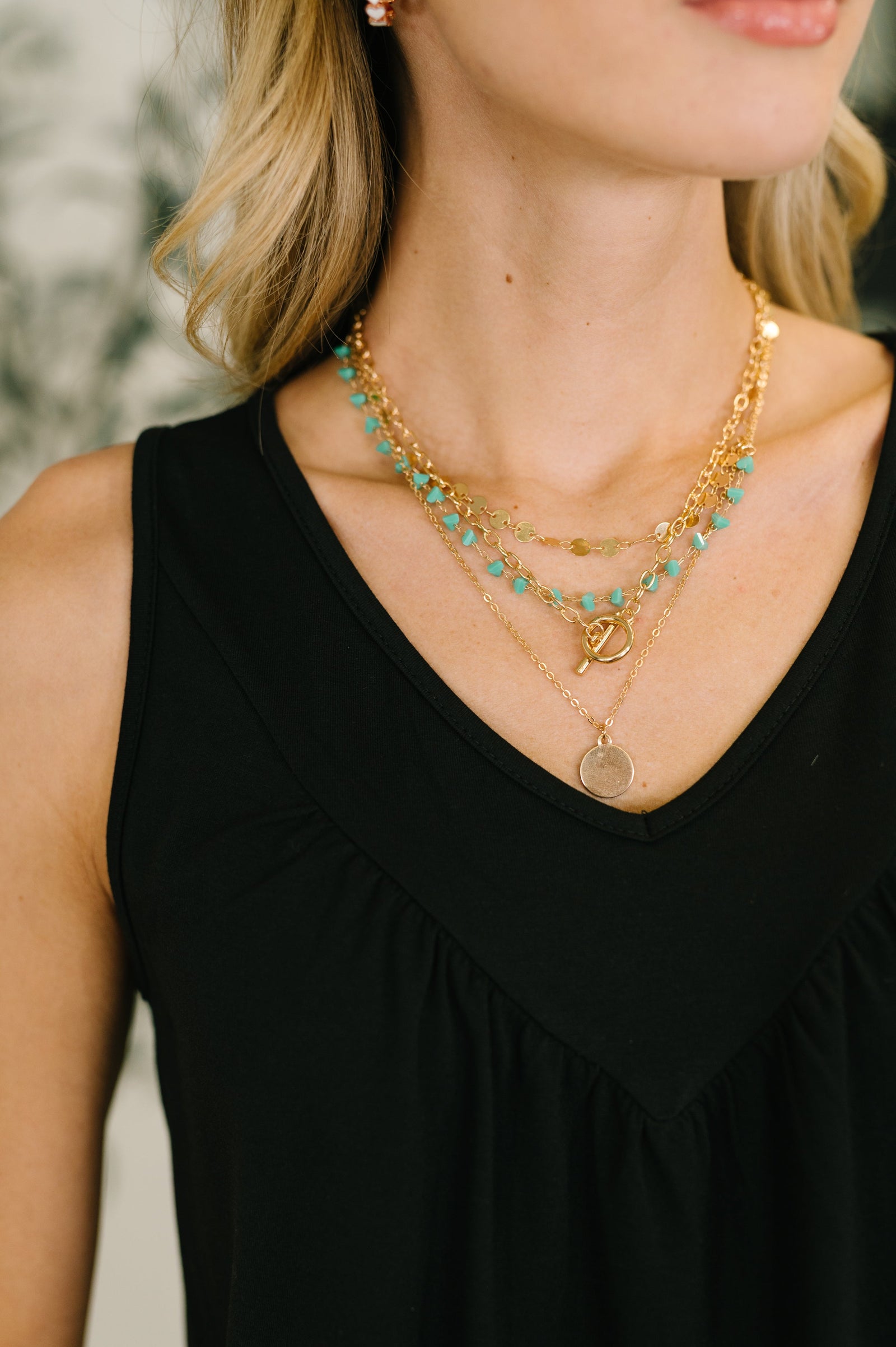 If I Only Could Layered Boho Necklace Set - STB Boutique