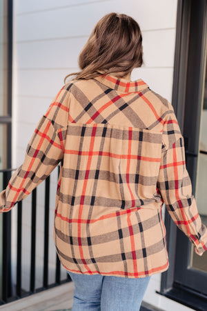Is It Really Oversized Plaid Button Up (SM-3X)