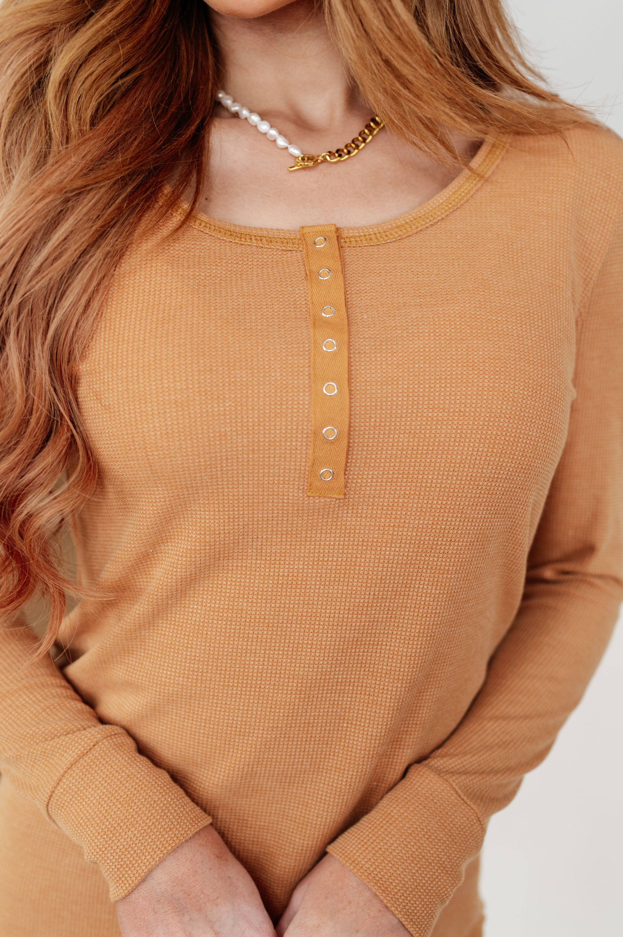 It's Been So Long Henley in Golden Sand (SM-3X) - STB Boutique