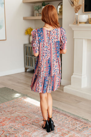 It's a Delicacy Tiered Dress (SM-3X) - STB Boutique