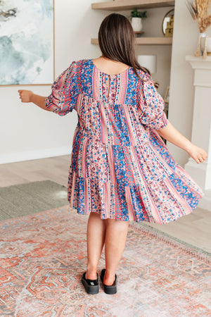 It's a Delicacy Tiered Dress (SM-3X) - STB Boutique