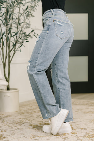 Judy Blue Jade Mid Rise 90's Straight (0-24)