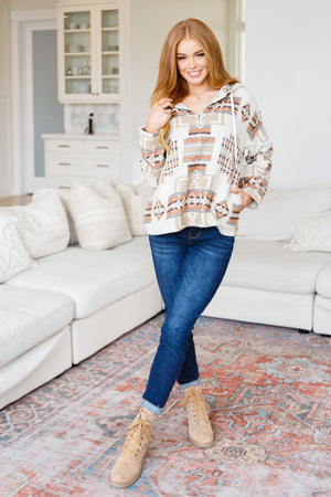 Just Going For It Aztec Hoodie (SM-3X)