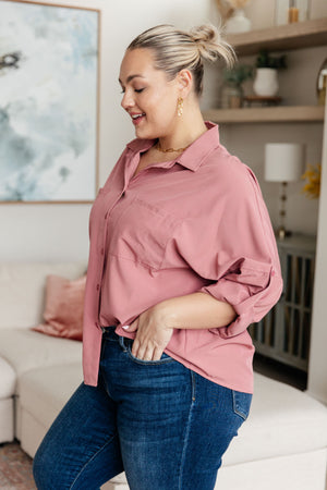 Keep it Profesh Button Up Top - STB Boutique