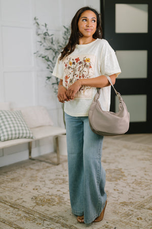 Knee Deep in Flowers We Applique Top (SM-3X)