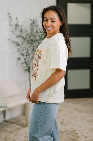Knee Deep in Flowers We Applique Top (SM-3X)