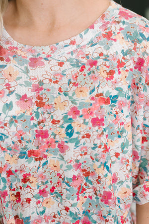 Left Em' Speechless Dolman Sleeve Blouse (SM-3X)