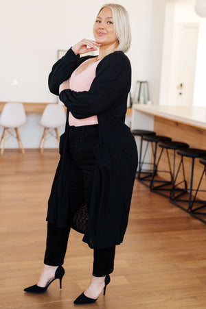 Lengths You'll Go Duster Cardigan (SM-3X)