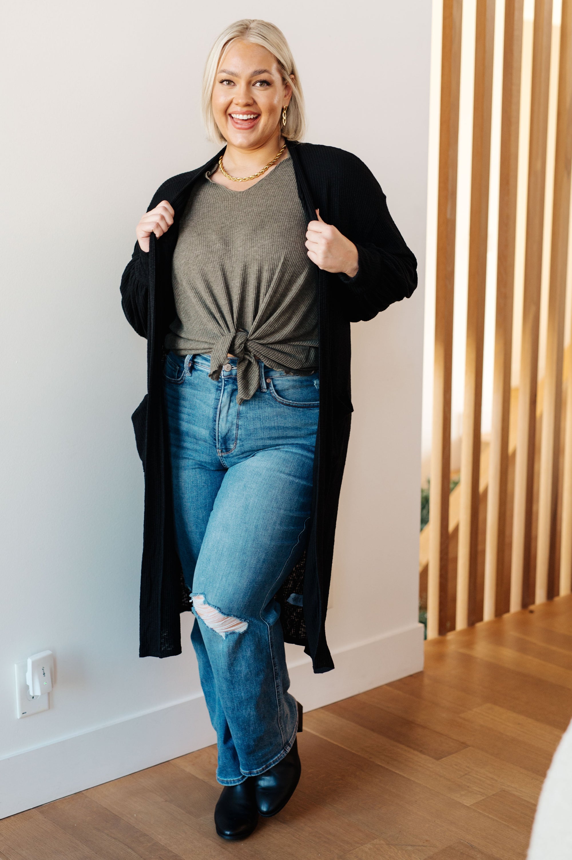 Lengths You'll Go Duster Cardigan (SM-3X)