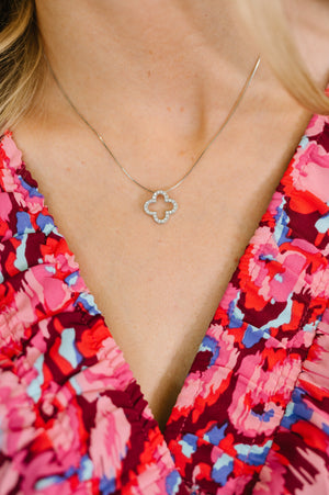 Lucky Girl Syndrome Sterling Silver Pendant Necklace - STB Boutique
