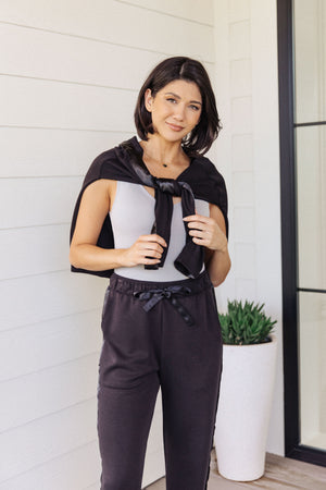 The Basics Bodysuit in Grey - STB Boutique
