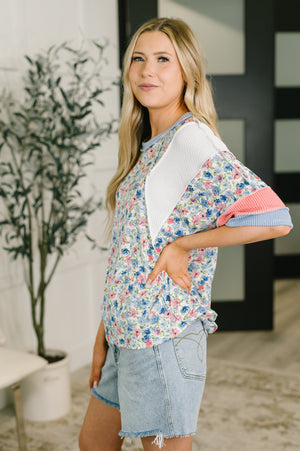 My Version Of Love Color Block Top (SM-3X)