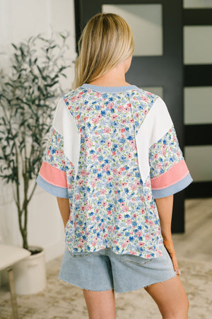 My Version Of Love Color Block Top (SM-3X)