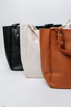 My Whole Life Shoulder Bag in Neutral - STB Boutique