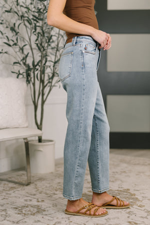 Judy Blue Natalie High Waist Ankle Straight Jeans (0-24) - STB Boutique