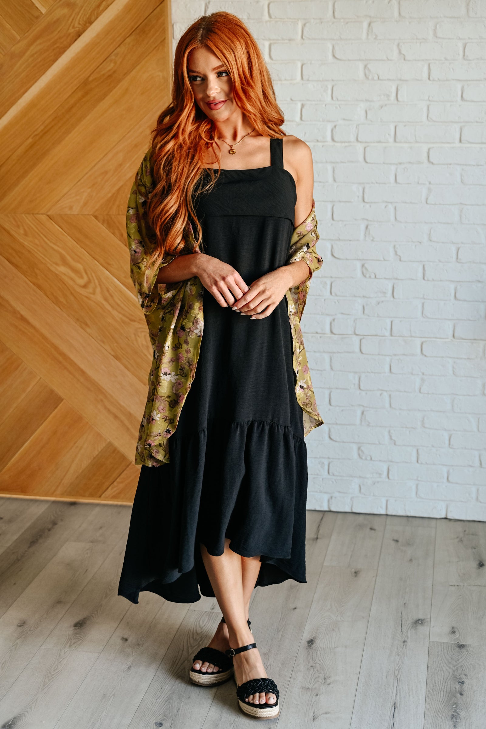 Nightlife Tie Back Maxi Dress (SM-3X)