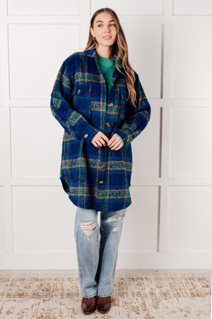 No Tears Plaid Coat (SM-2X)