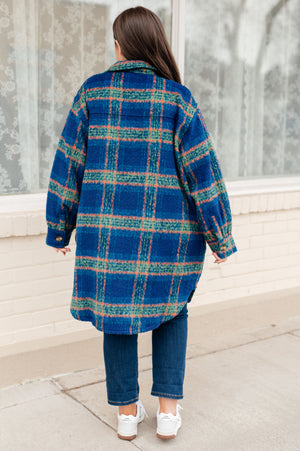 No Tears Plaid Coat (SM-2X)
