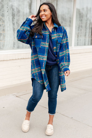 No Tears Plaid Coat (SM-2X)