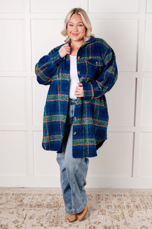No Tears Plaid Coat (SM-2X)
