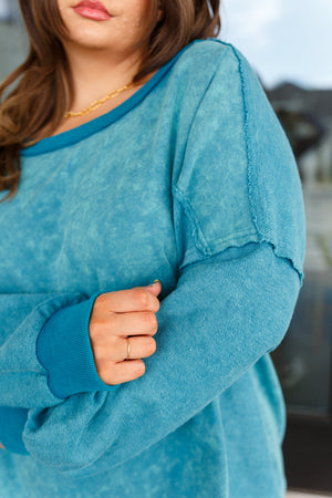 Ocean's Apart Mineral Wash Pullover (SM-3X)