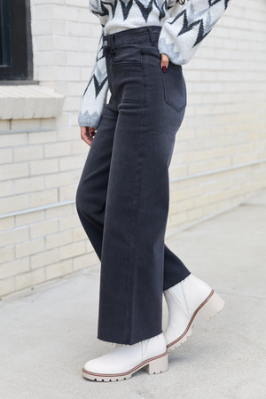 My Favorite Black Wide Leg Jeans - STB Boutique