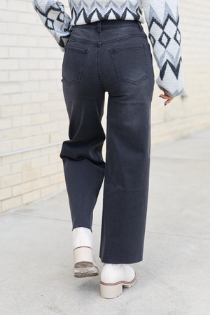 My Favorite Black Wide Leg Jeans - STB Boutique