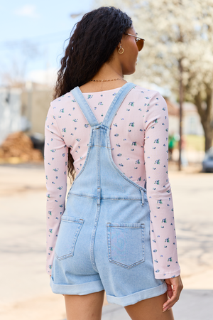 Tessa Light Wash Denim Overalls - STB Boutique