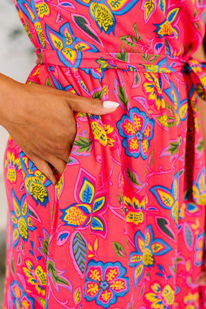 Polished and Pretty Waist Tie Tea Dress (SM-XL)