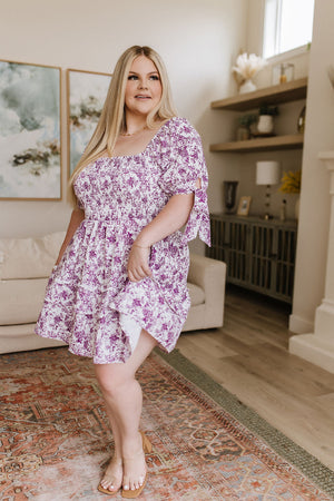 Pretty Little Thing Floral Dress (SM-3X)