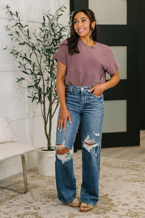 Roseanne High Waist Rigid Magic Column Straight Destricted + Adjustable WS Tabs