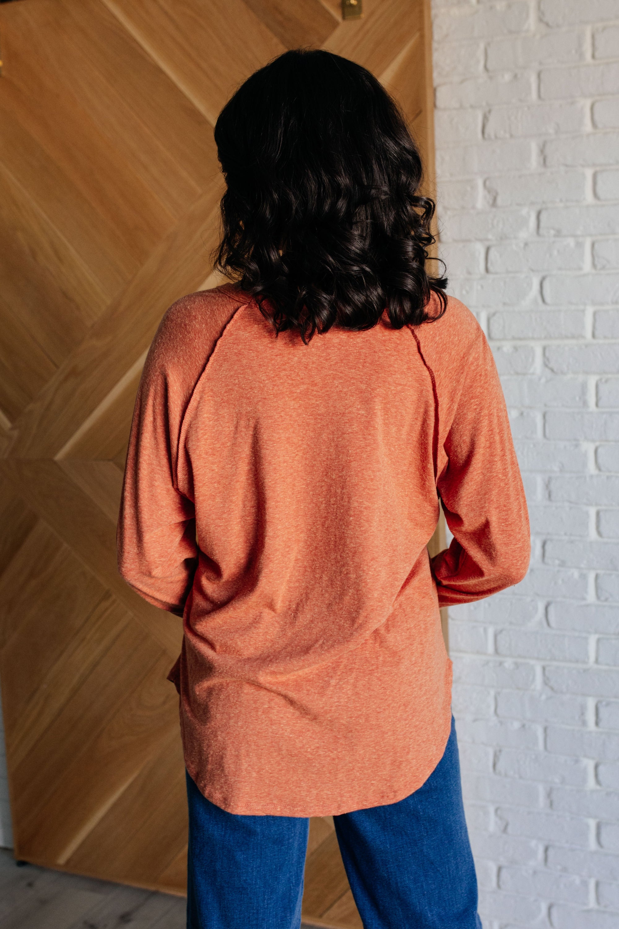 Rustic Charm Long Sleeve Top (SM-3X)
