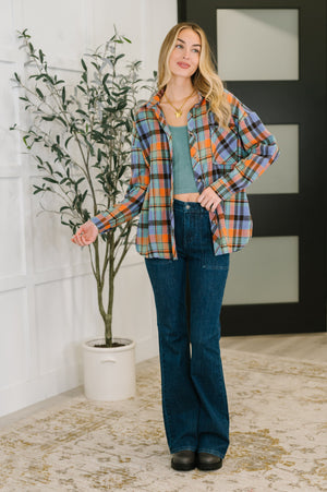 Rustic Rhythm Plaid Button Down (SM-2X)