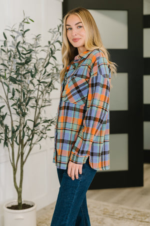 Rustic Rhythm Plaid Button Down (SM-2X)