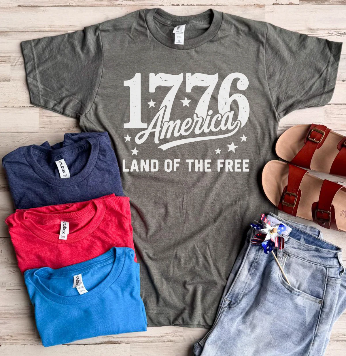 America 1776 Tee - 4 Colors - FLASH SALE - PREORDER