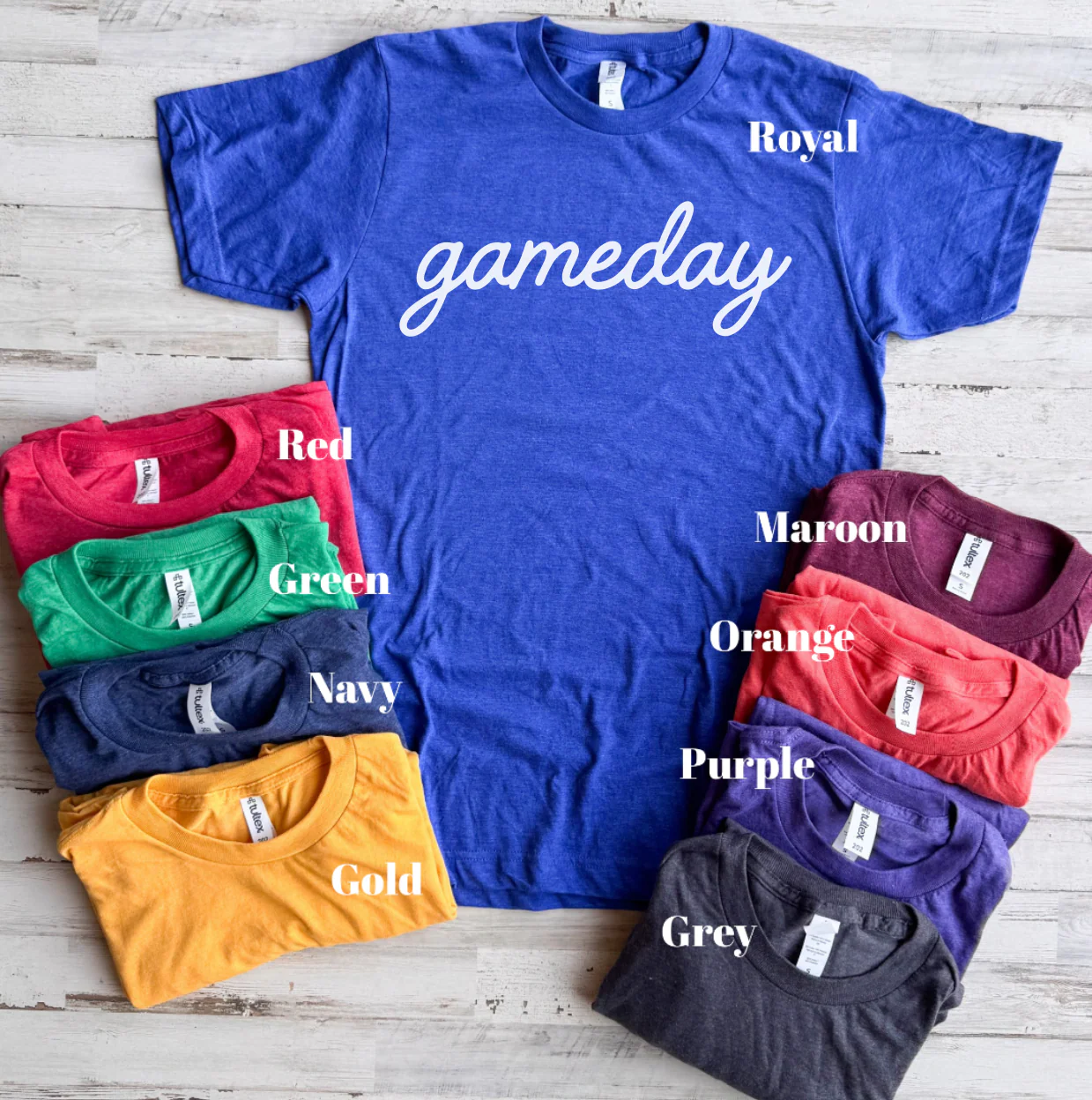 Gameday Tee - 9 Colors - FLASH SALE - PREORDER