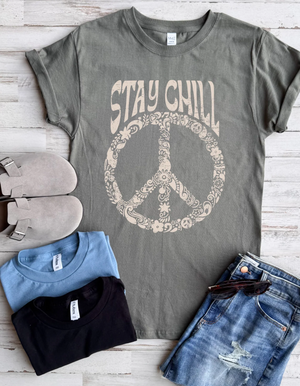 Stay Chill Tee - 3 Colors - FLASH SALE - PREORDER