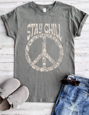 Stay Chill Tee - 3 Colors - FLASH SALE - PREORDER