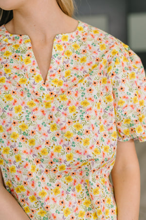 Seven Days a Week Balloon Sleeve Blouse (SM-3X) - STB Boutique