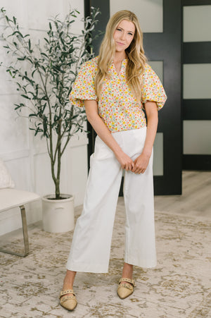 Seven Days a Week Balloon Sleeve Blouse (SM-3X) - STB Boutique