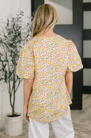 Seven Days a Week Balloon Sleeve Blouse (SM-3X) - STB Boutique